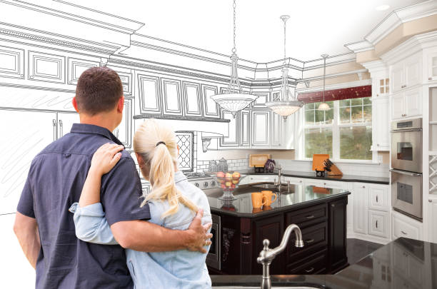Professional Kitchen Island Installation technician working in Jobstown, NJ